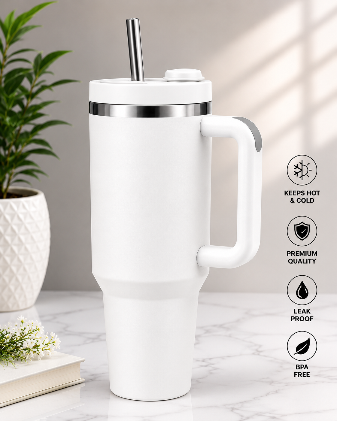 Tumbler water bottle image 2